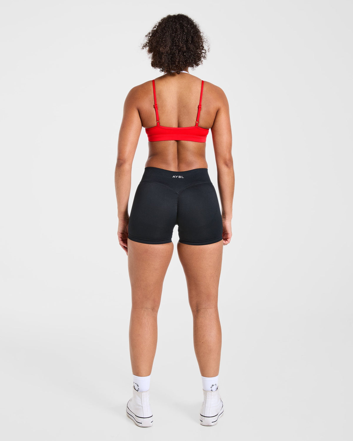 Essential Double Layer Sports Bra - Vibrant Rouge