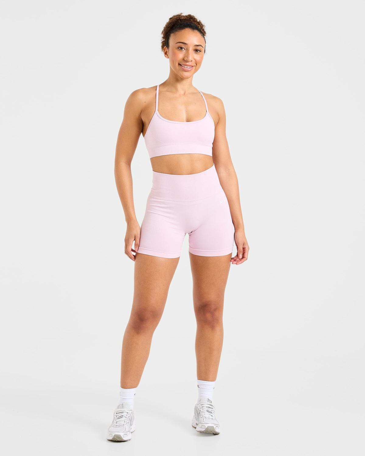 Empower Seamless Shorts - Iced Rose