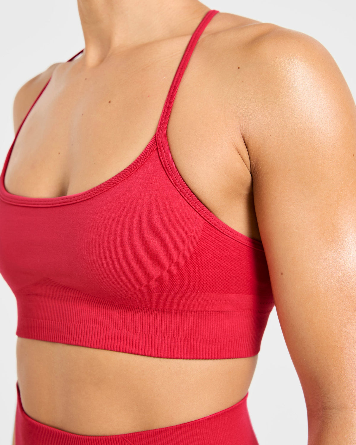Empower Seamless Sports Bra - Rouge