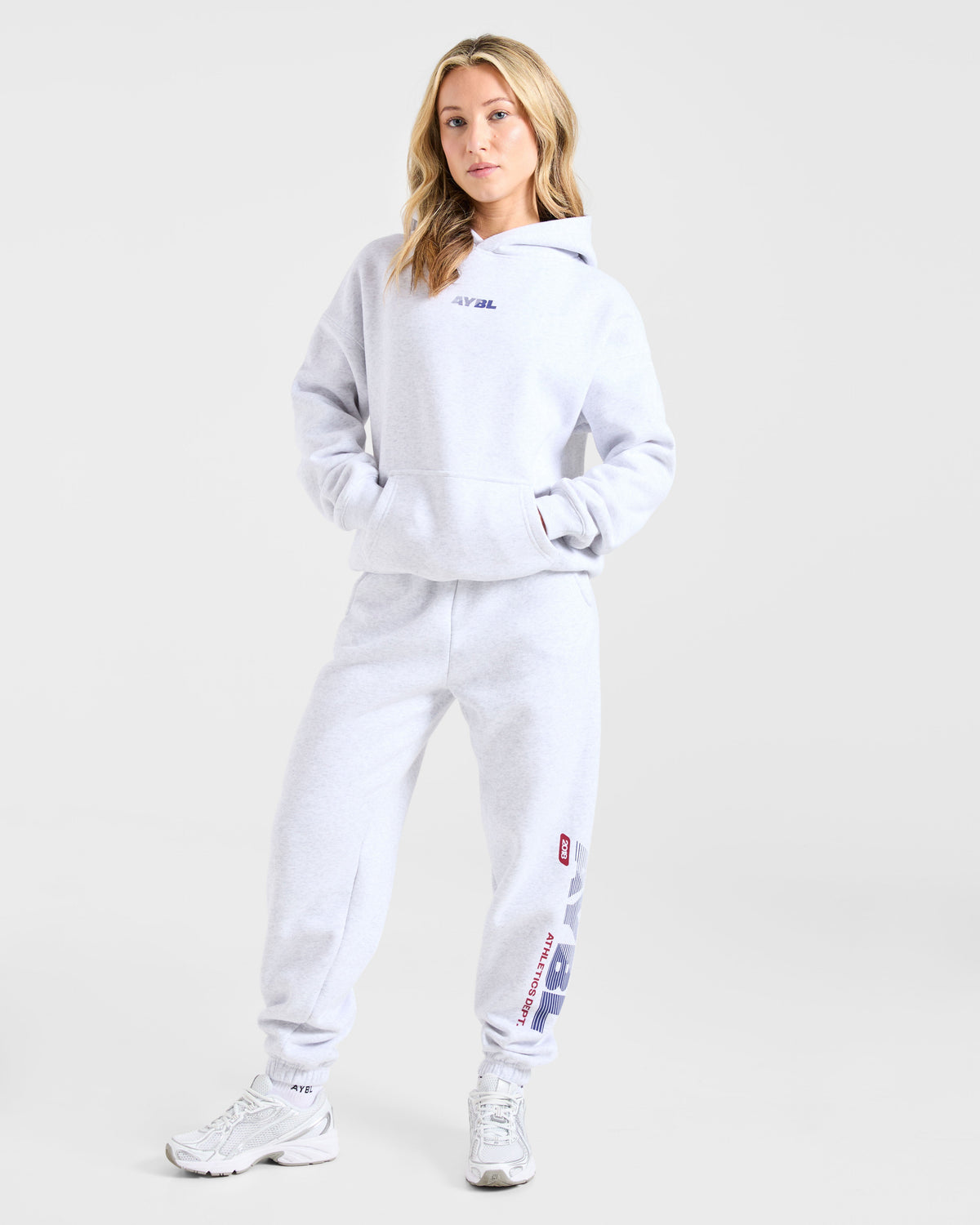 Athletics Dept Oversized Joggers - Gris Marl