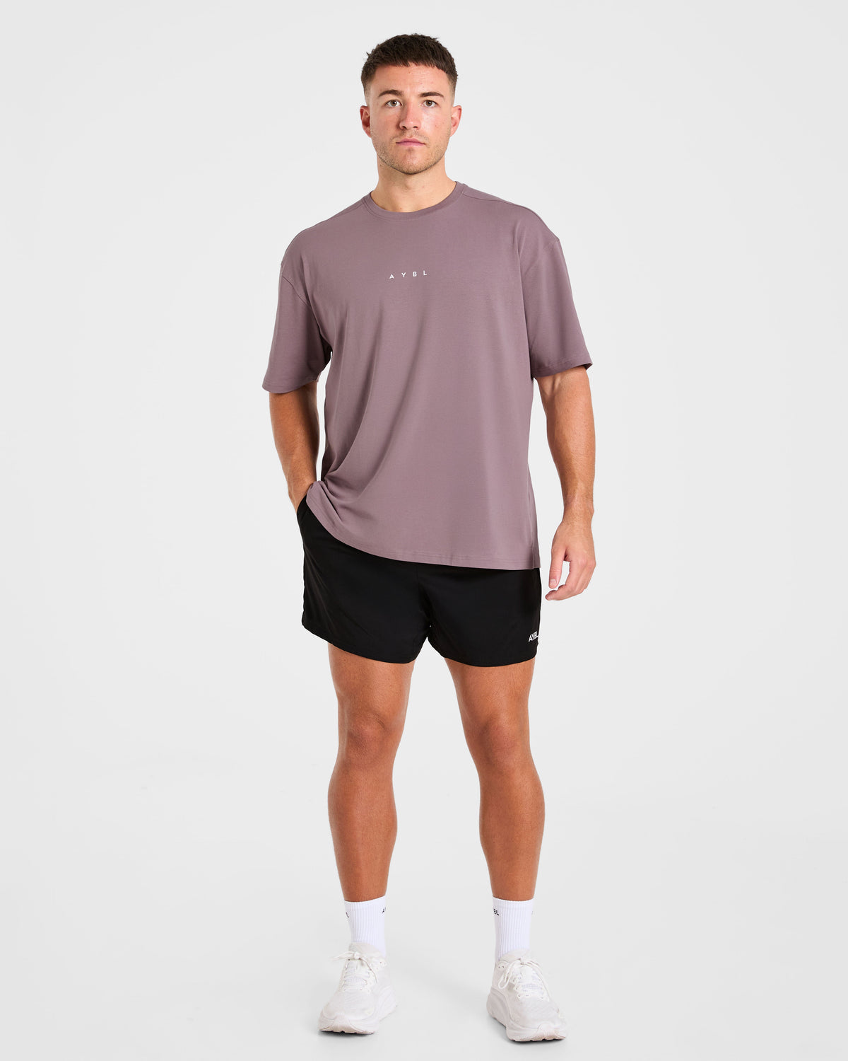 Force Oversized T Shirt - Heavy Violet
