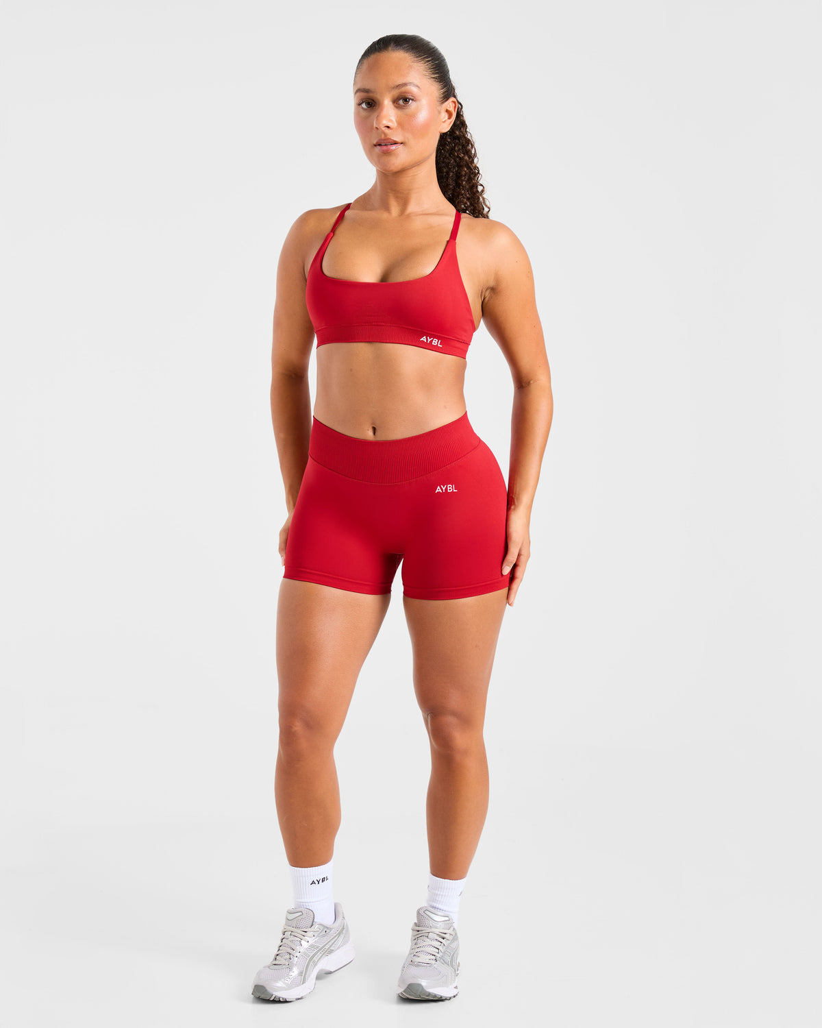 Enhance Seamless Sports Bra - Rouge