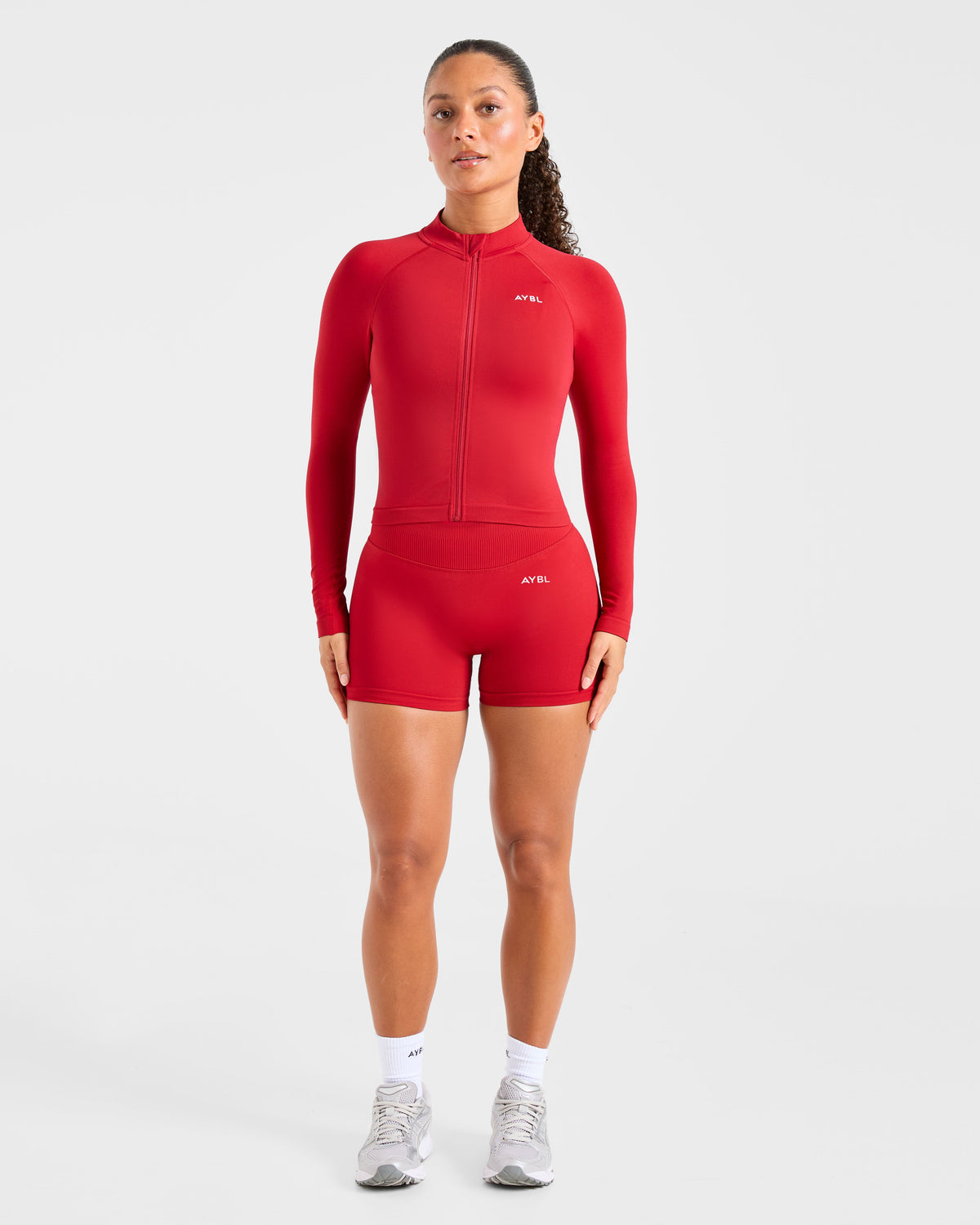 Enhance Seamless Jacket - Rouge
