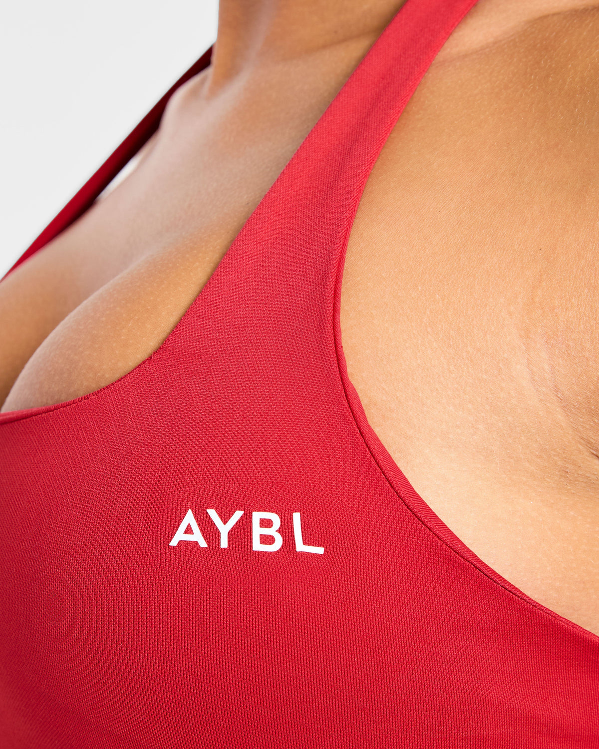 Enhance Seamless Halterneck Top - Rouge