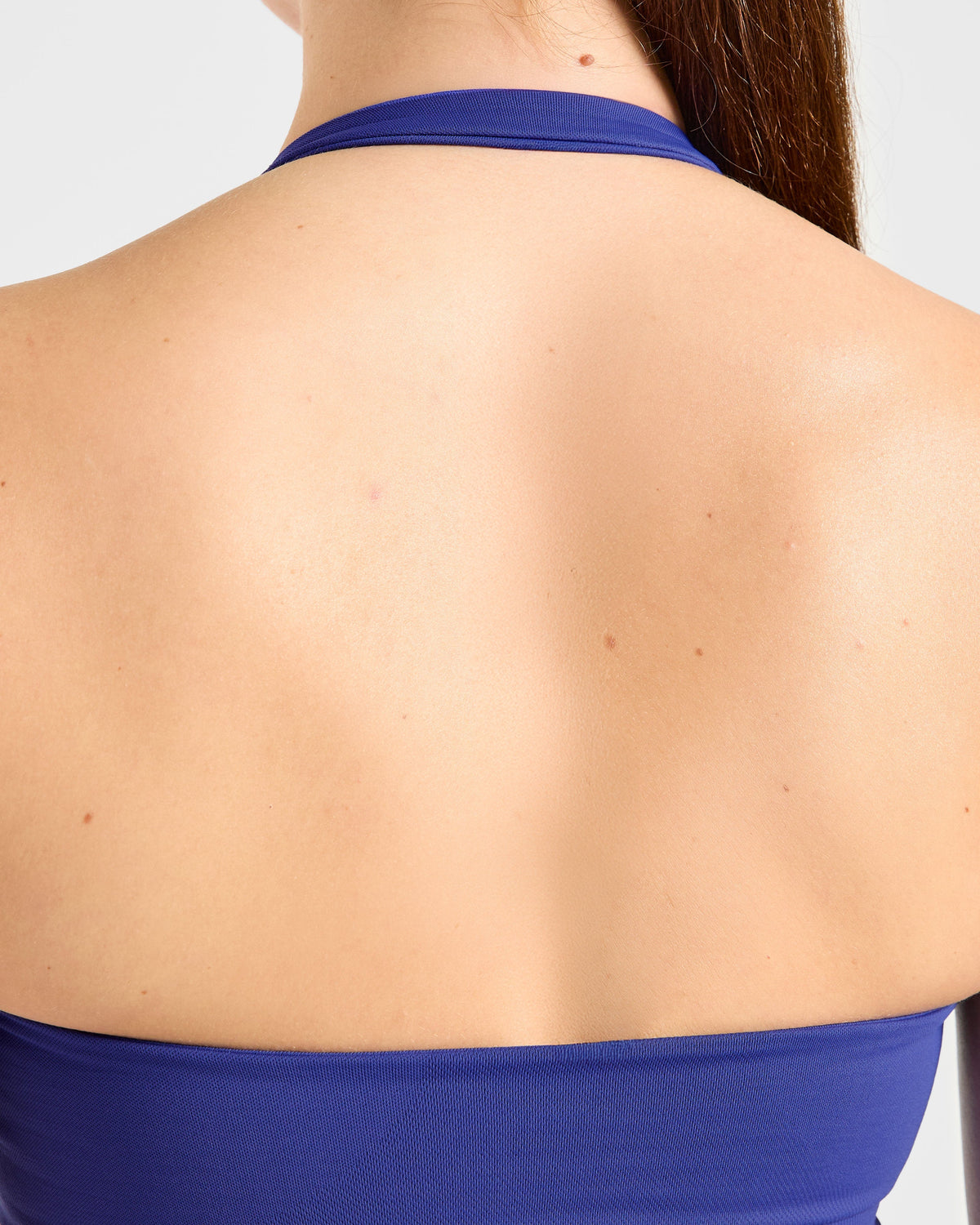 Enhance Seamless Halterneck Top - Cobalt Bleu