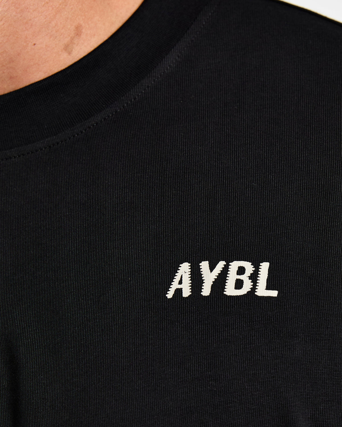 Lift Heavy Oversized T Shirt - Noir/Off Blanc