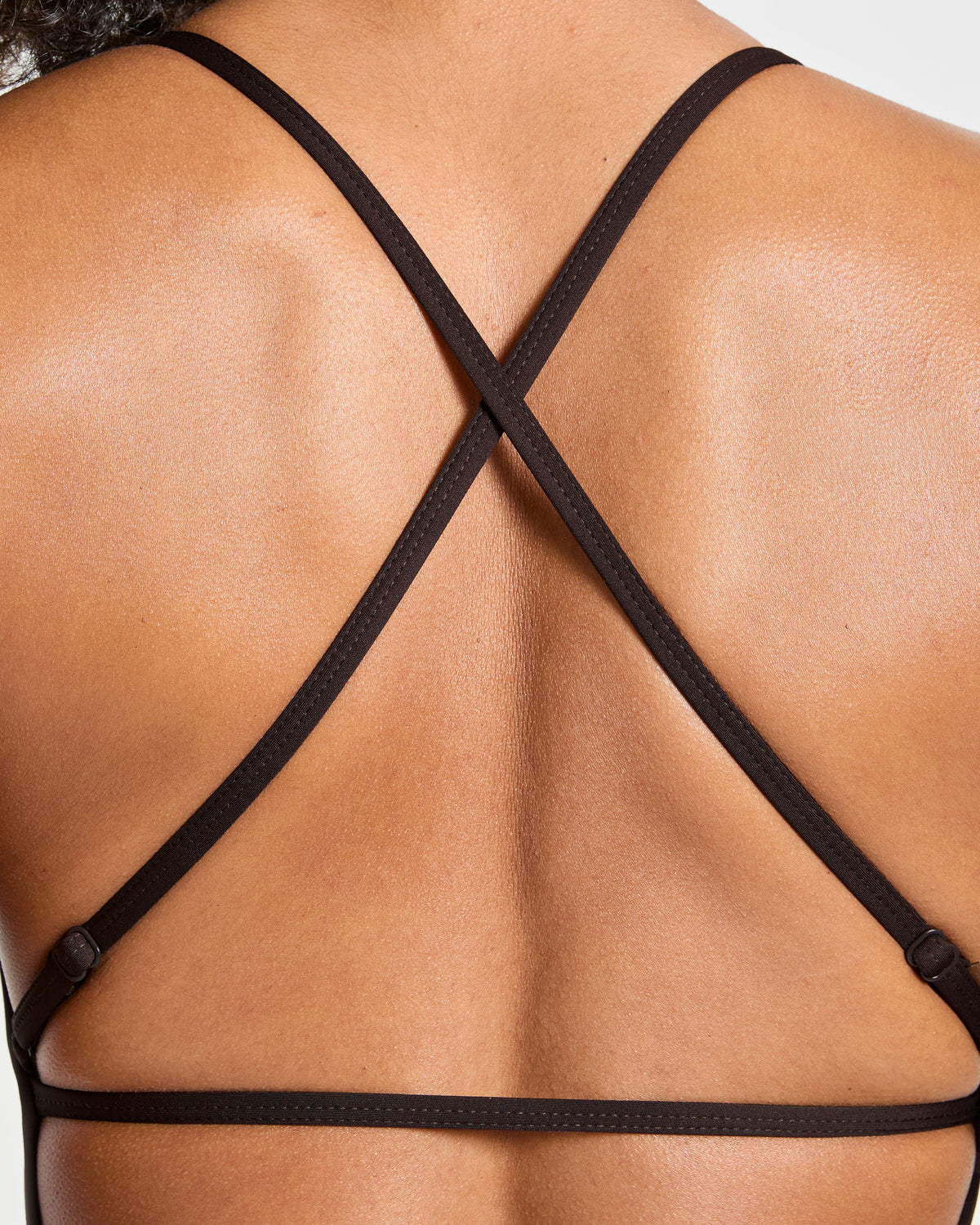 Sculpt Backless Flared All In One - Deep Cocoa Marron