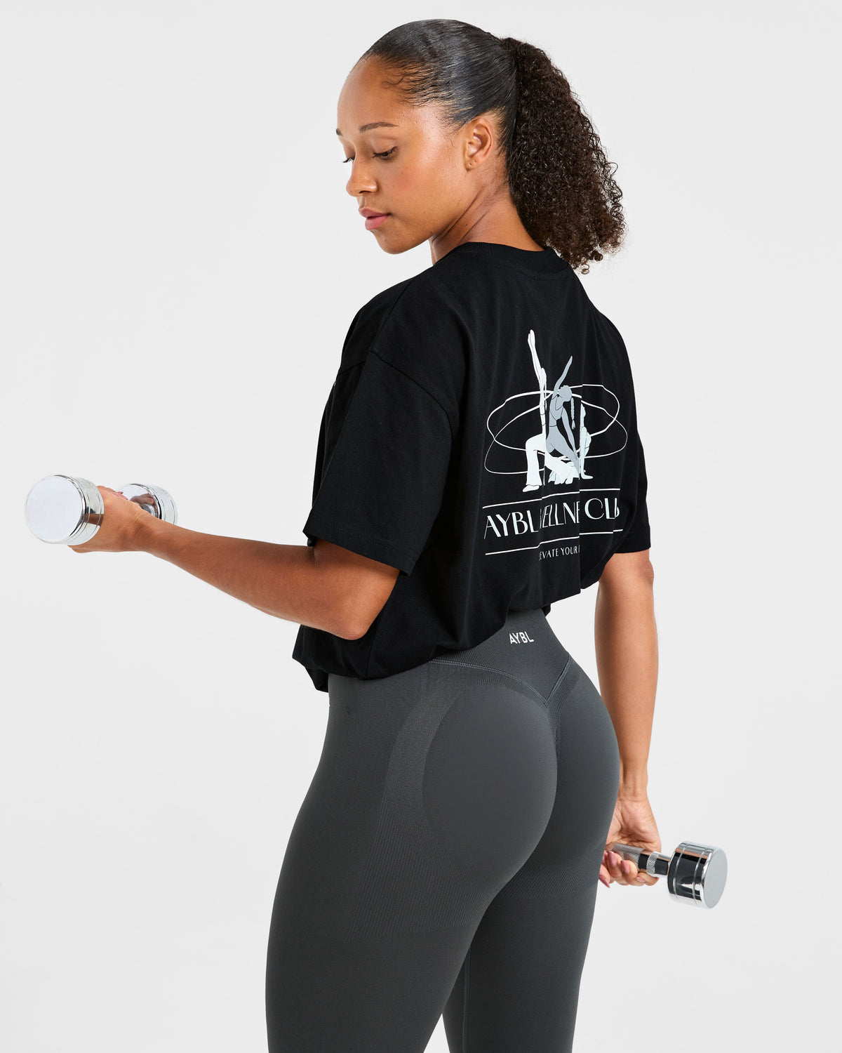 AYBL Wellness Oversized T Shirt - Noir