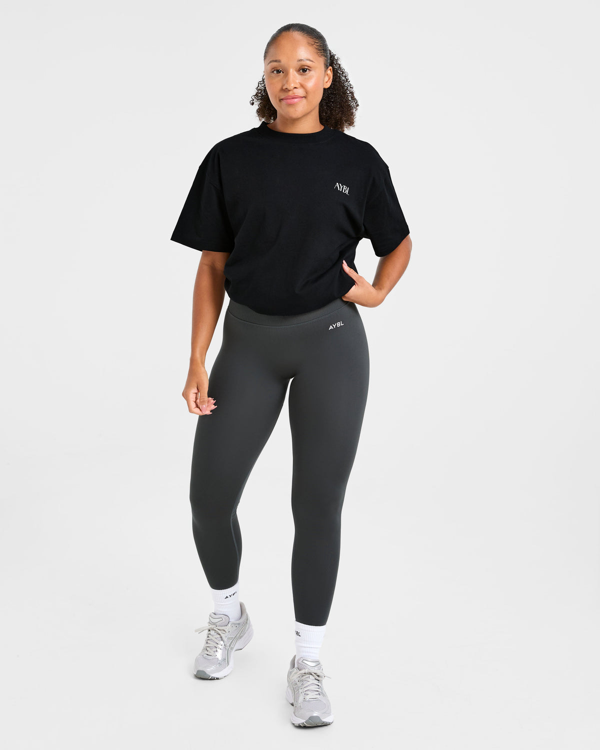 AYBL Wellness Oversized T Shirt - Noir