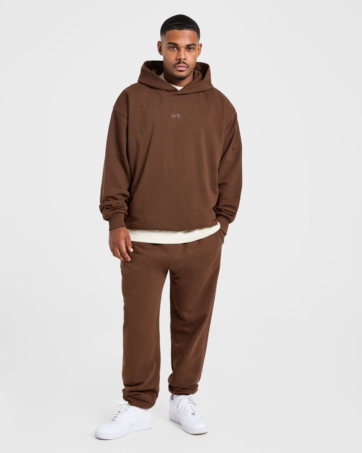 Craft Oversized Hoodie - Marron