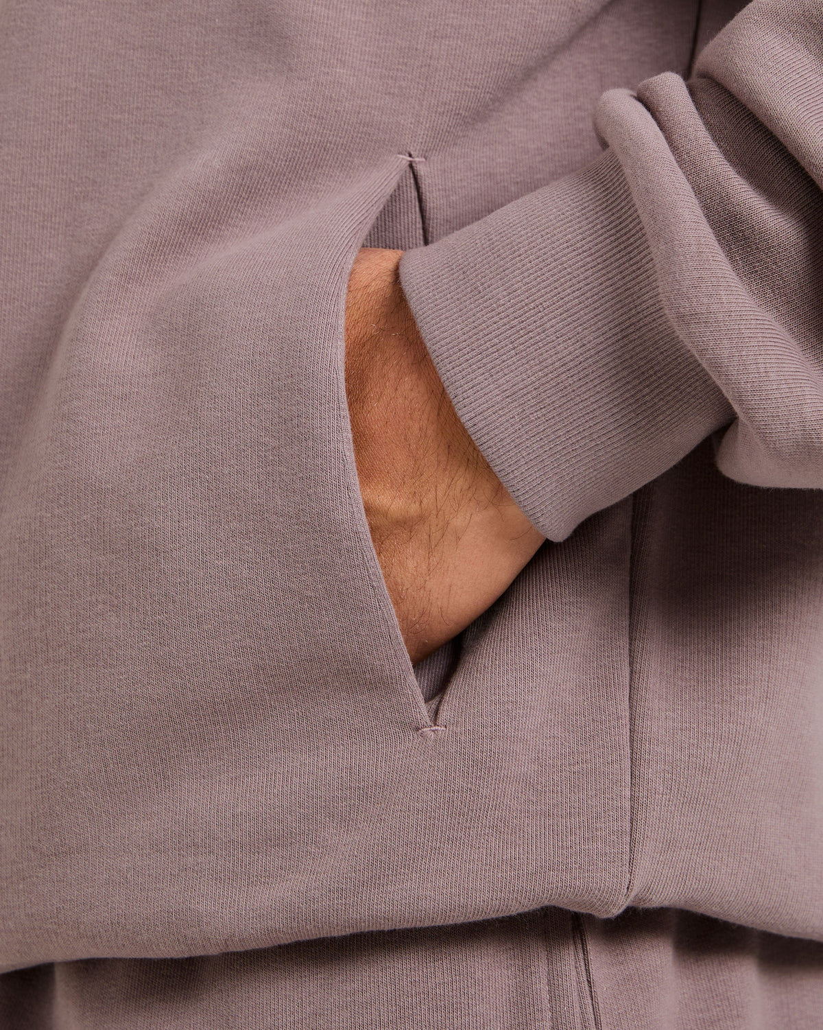 Craft Oversized Hoodie - Muted Plum
