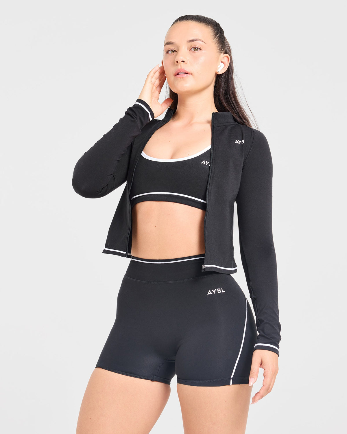 Form Zip Up Jacket - Noir