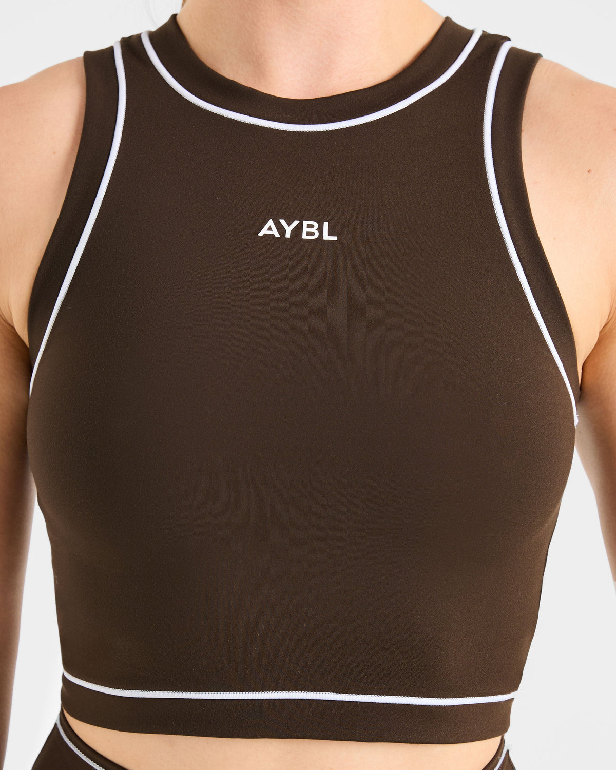 Form Tank Top - Coffee Bean