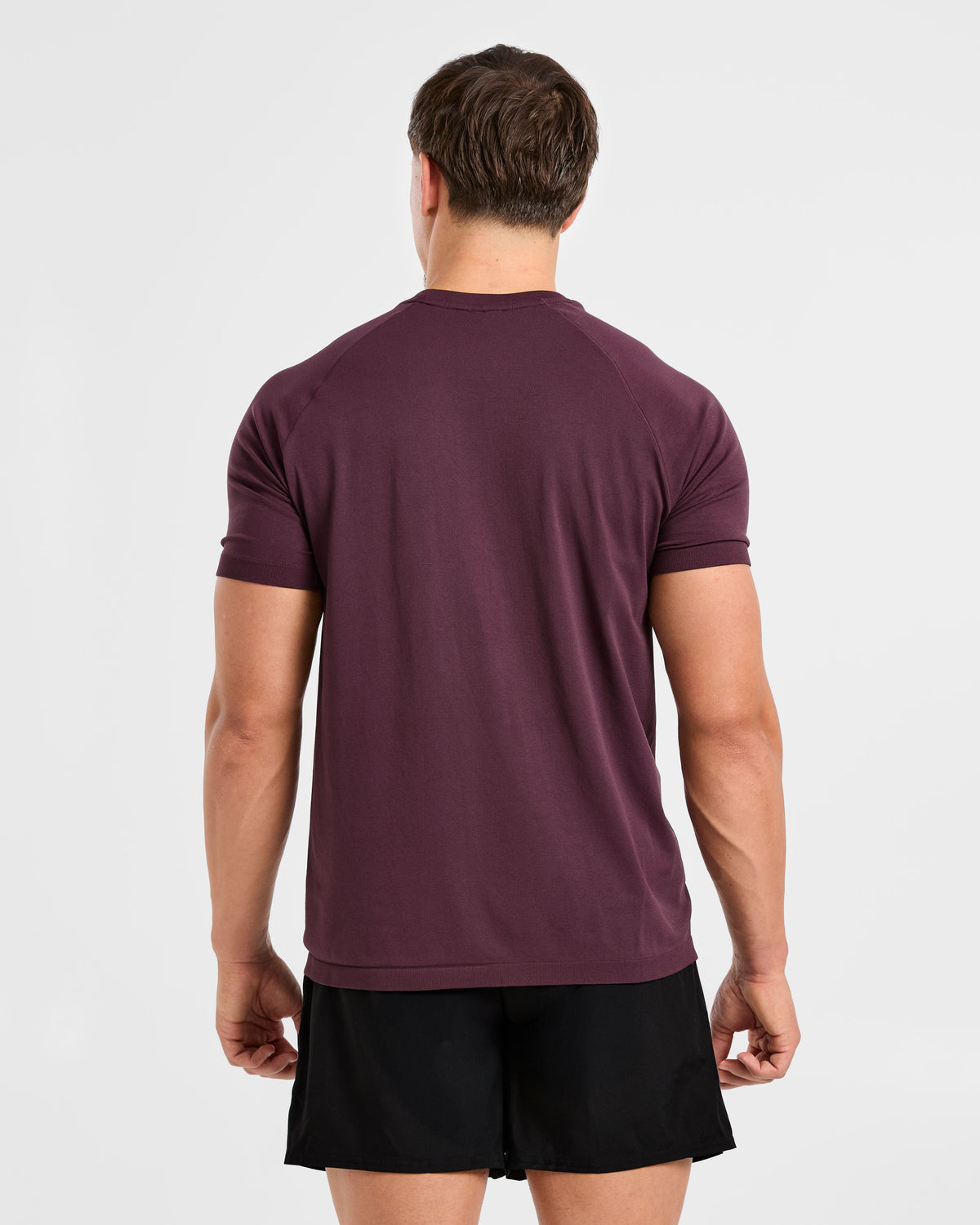 Ascend Seamless T Shirt - Deep Plum