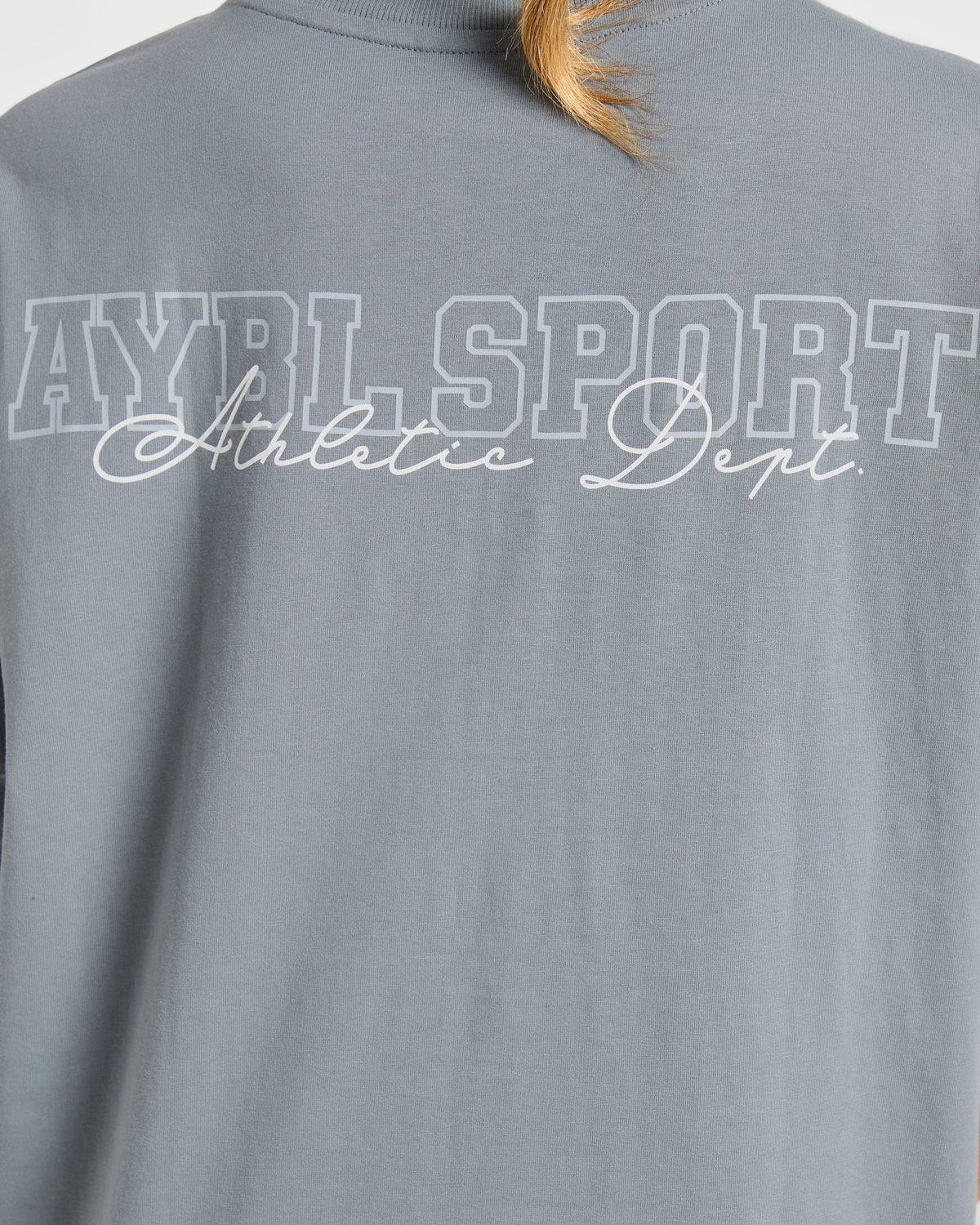 Varsity Dept. Oversized T Shirt - Slate Gris