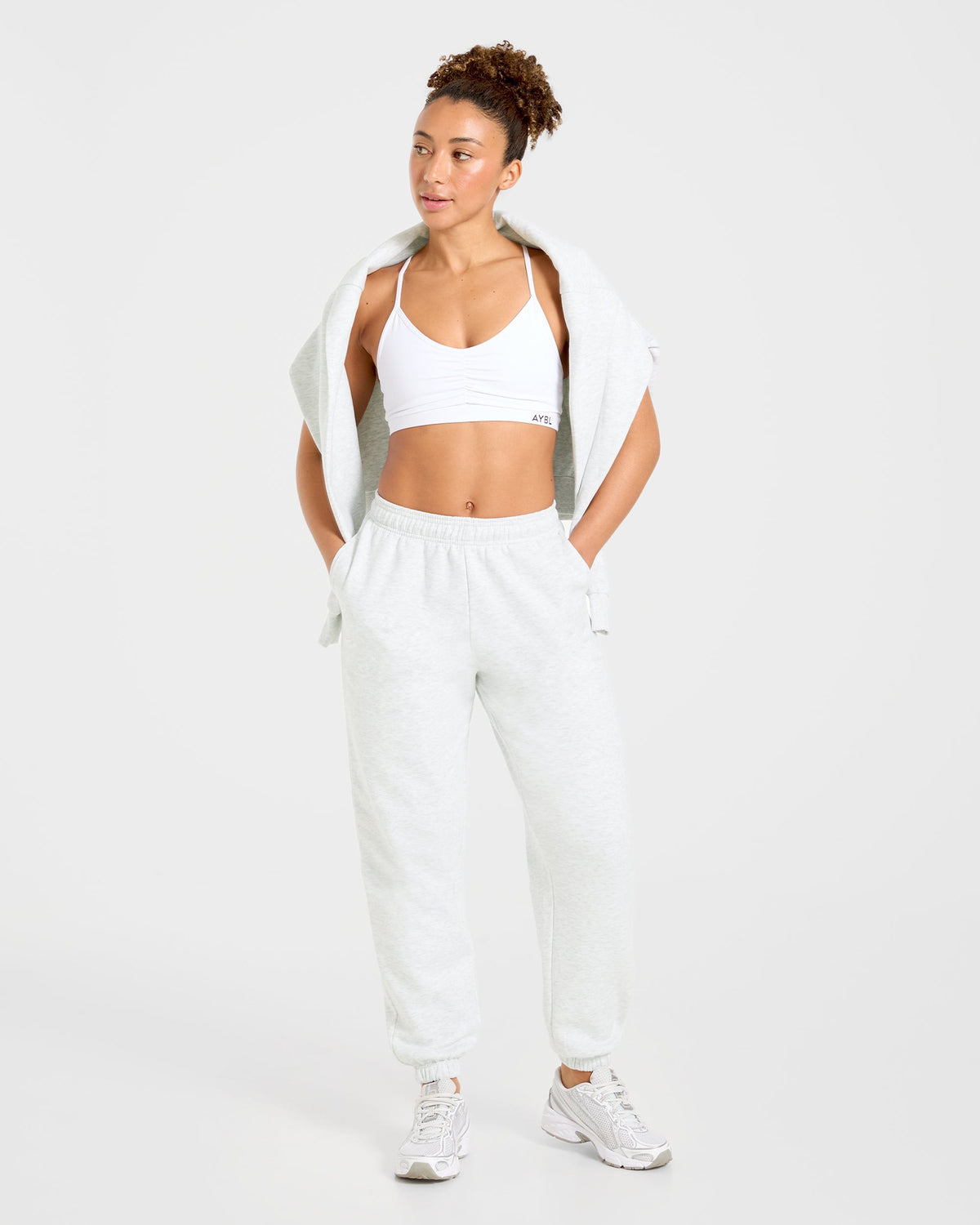 Lifestyle Oversized Joggers - Heather Gris
