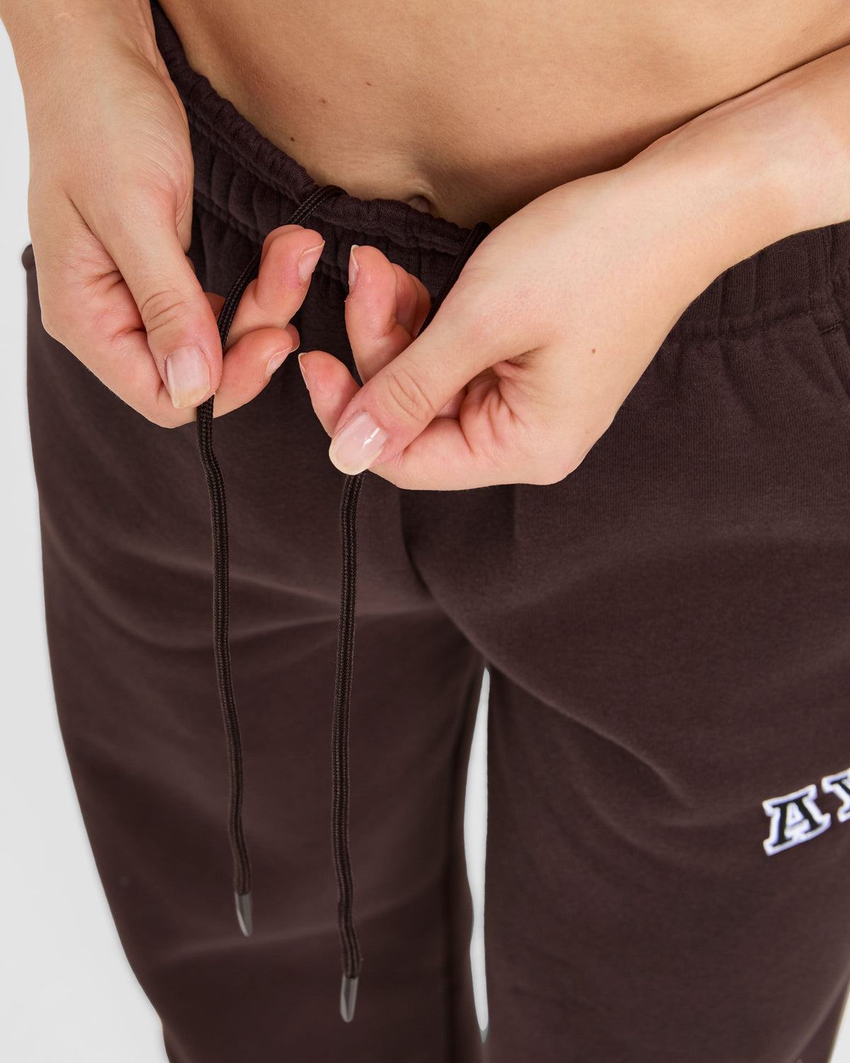 Varsity 2.0 Oversized Straight Leg Joggers - Cocoa Brun