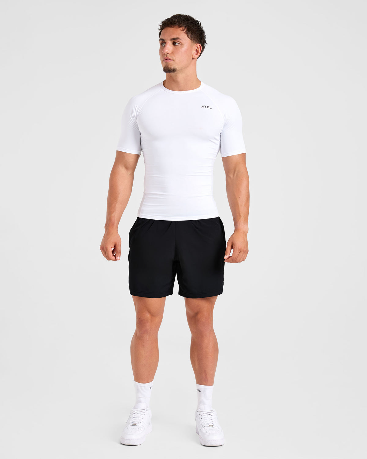 Compression T Shirt - Blanc