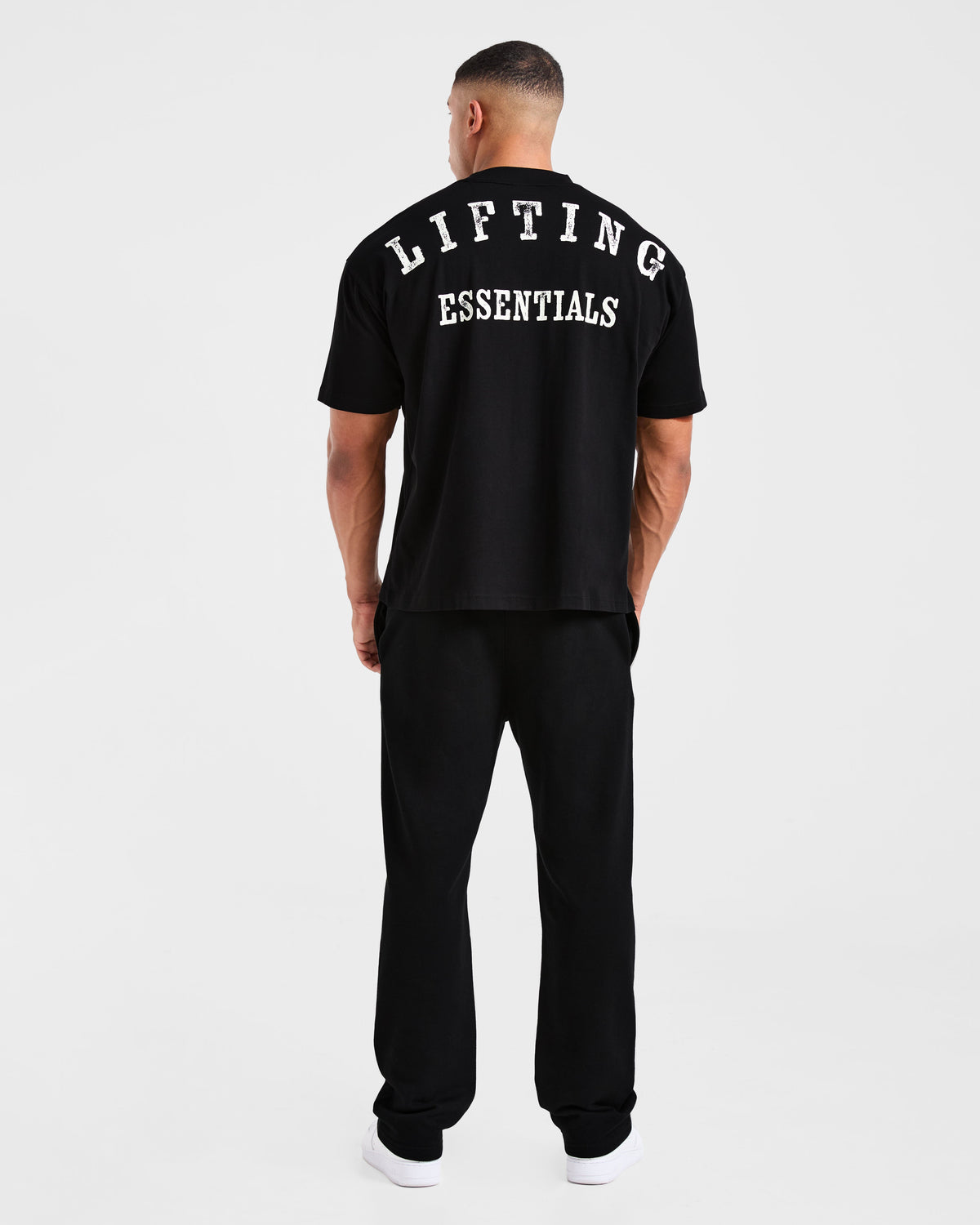 Lifting Essentials Oversized T Shirt - Noir