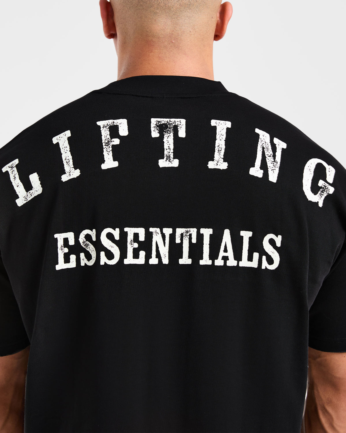 Lifting Essentials Oversized T Shirt - Noir