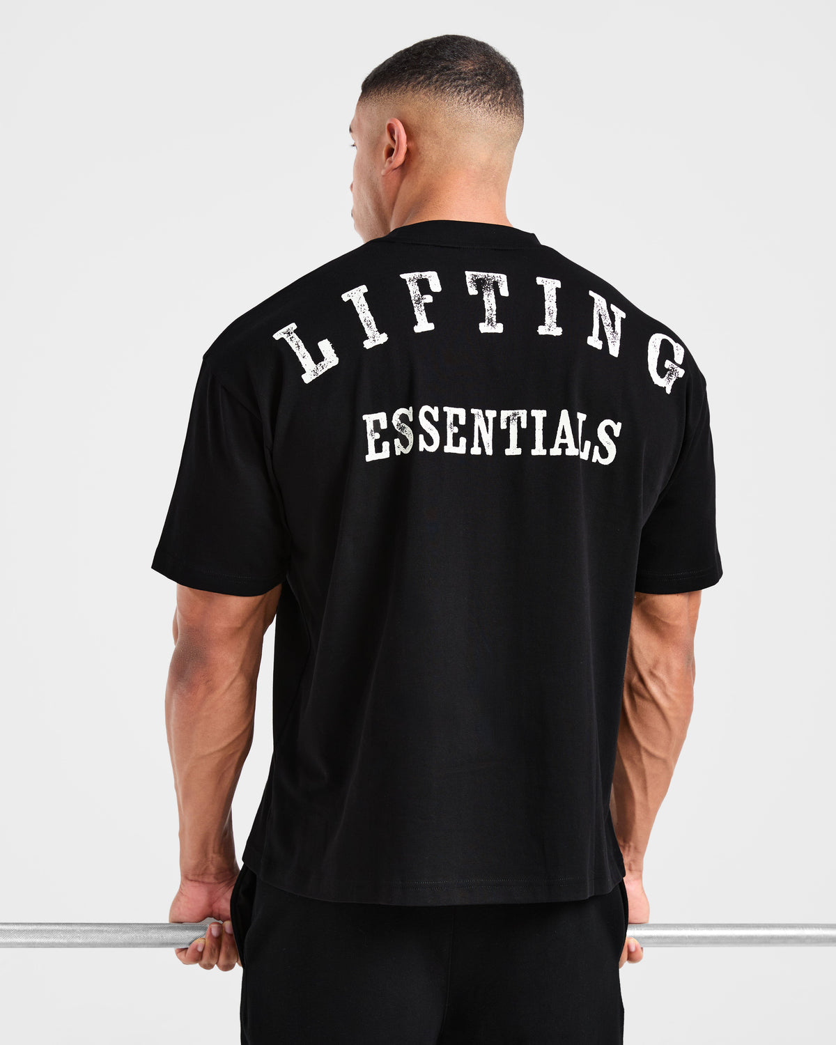 Lifting Essentials Oversized T Shirt - Noir