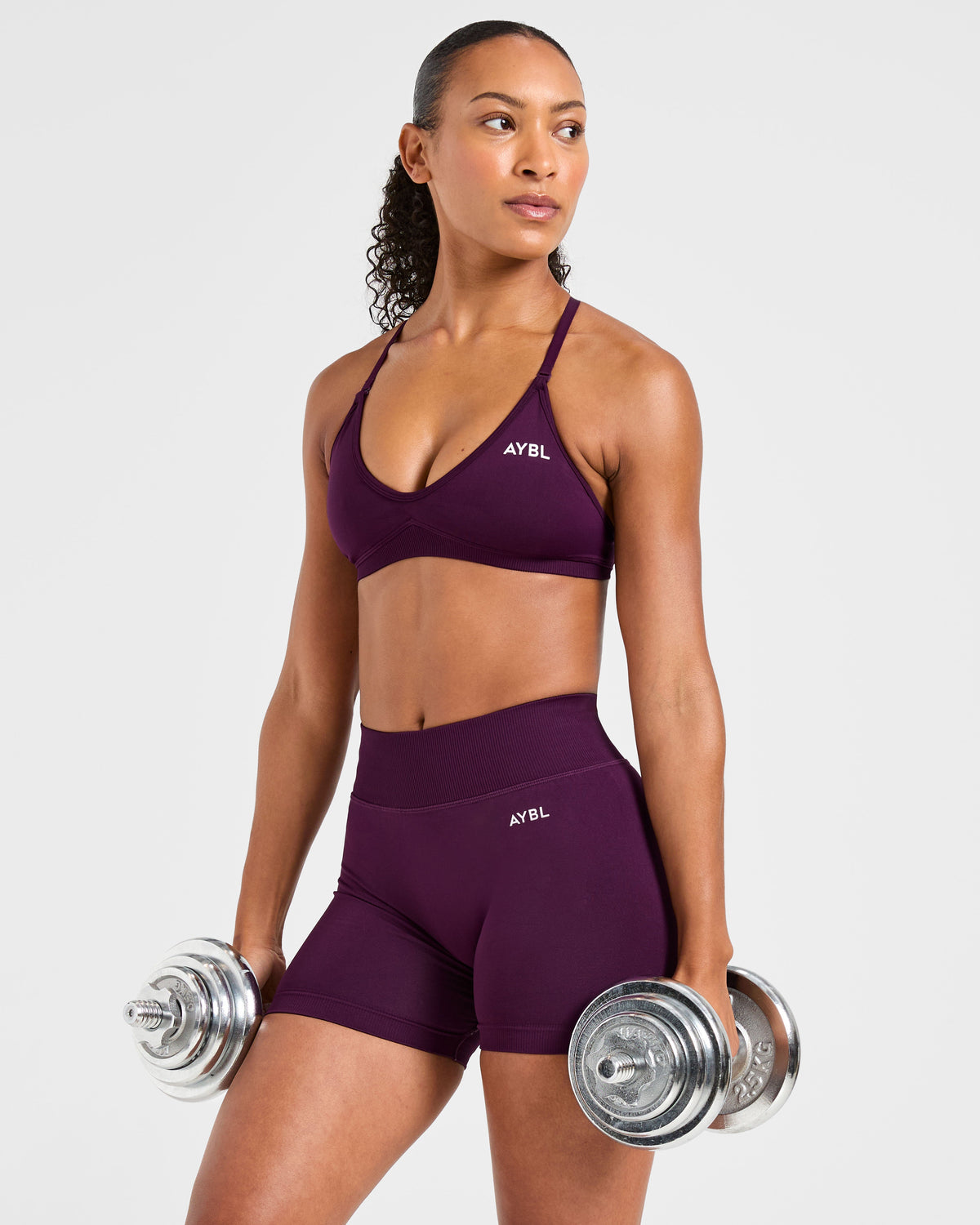 Adapt Seamless Shorts | 4.5" - Midnight Plum