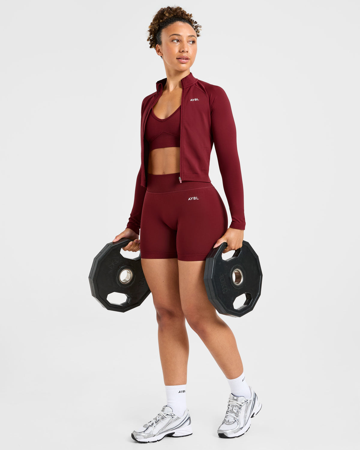 Adapt Seamless Shorts | 4.5" - Autumn Rouge