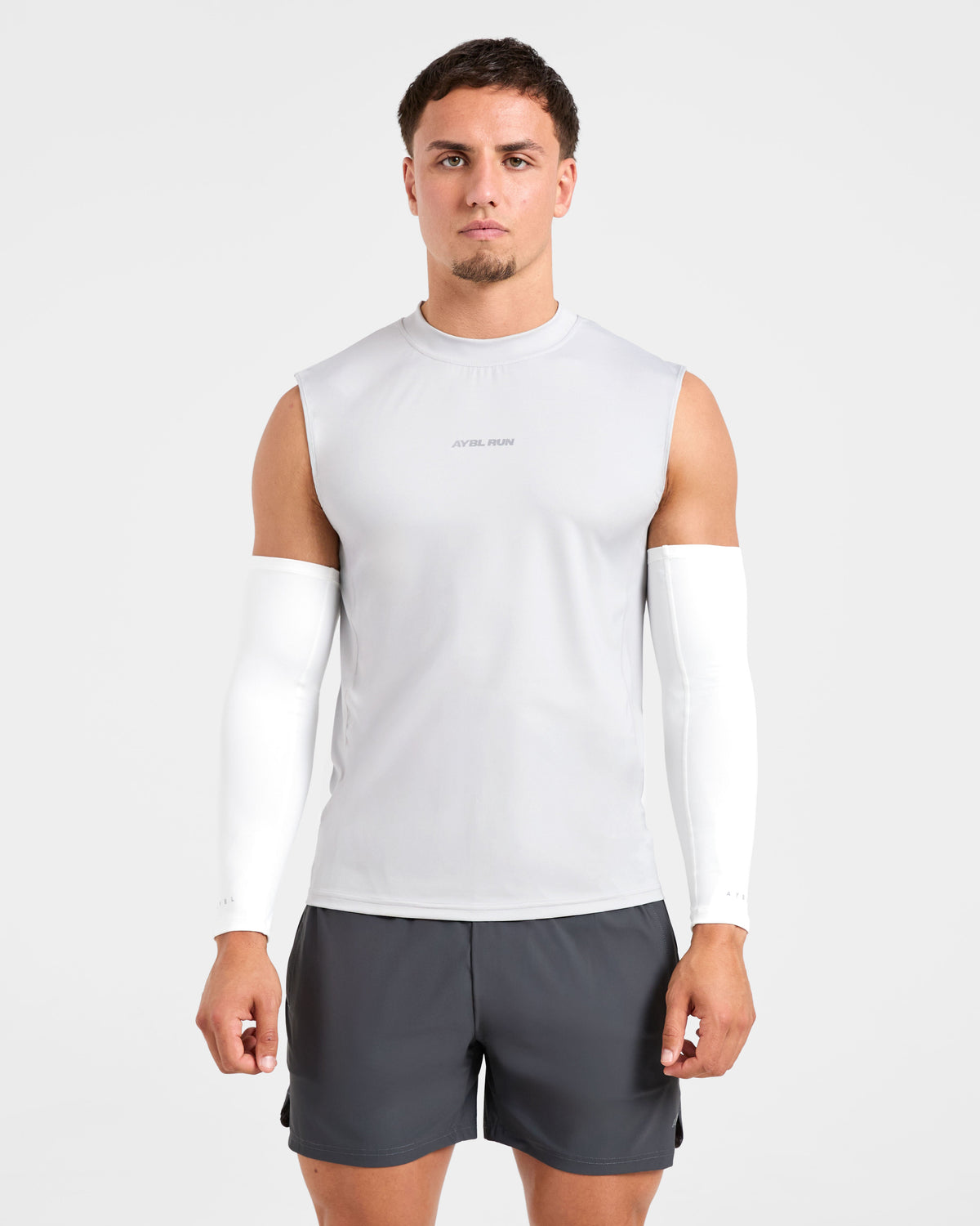 Base Layer Arm Sleeves - Blanc