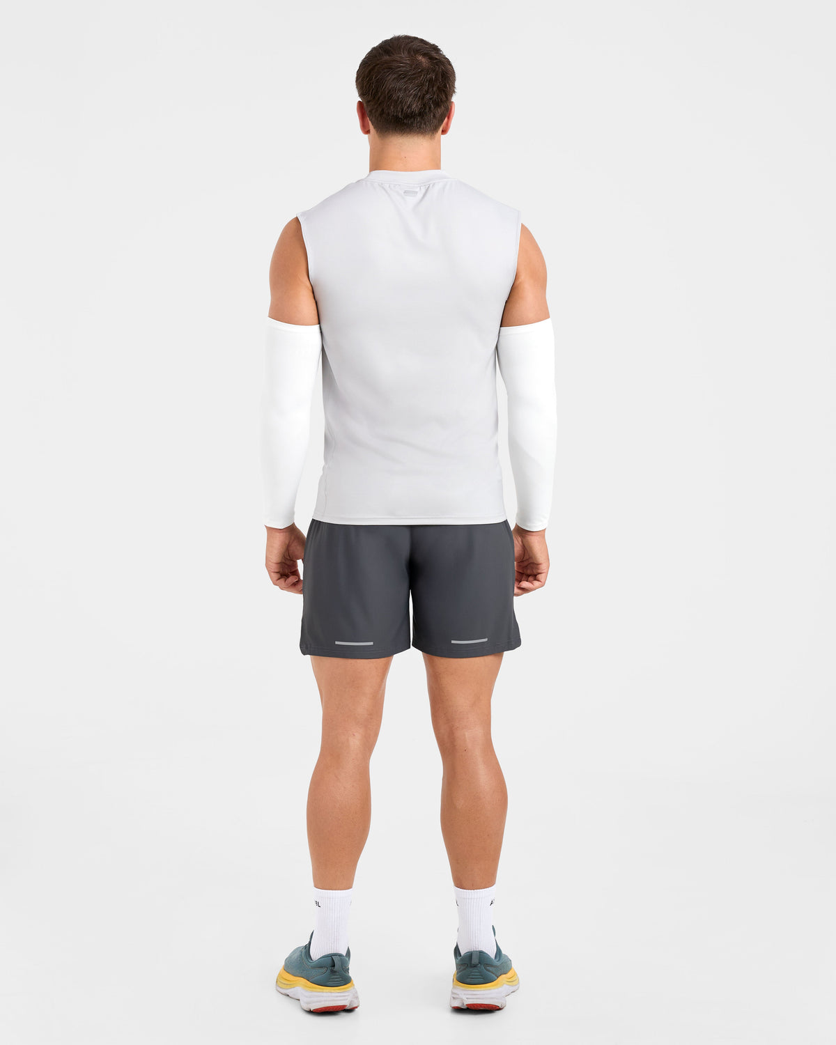 Base Layer Arm Sleeves - Blanc