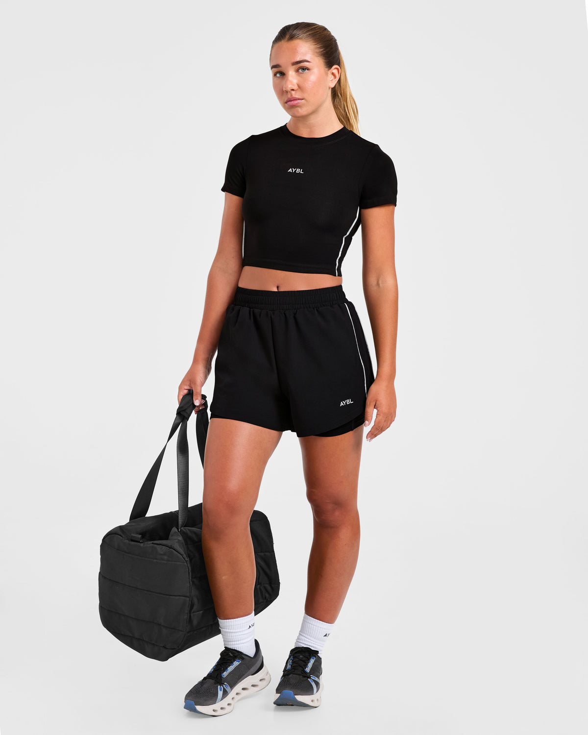Run Top - Noir