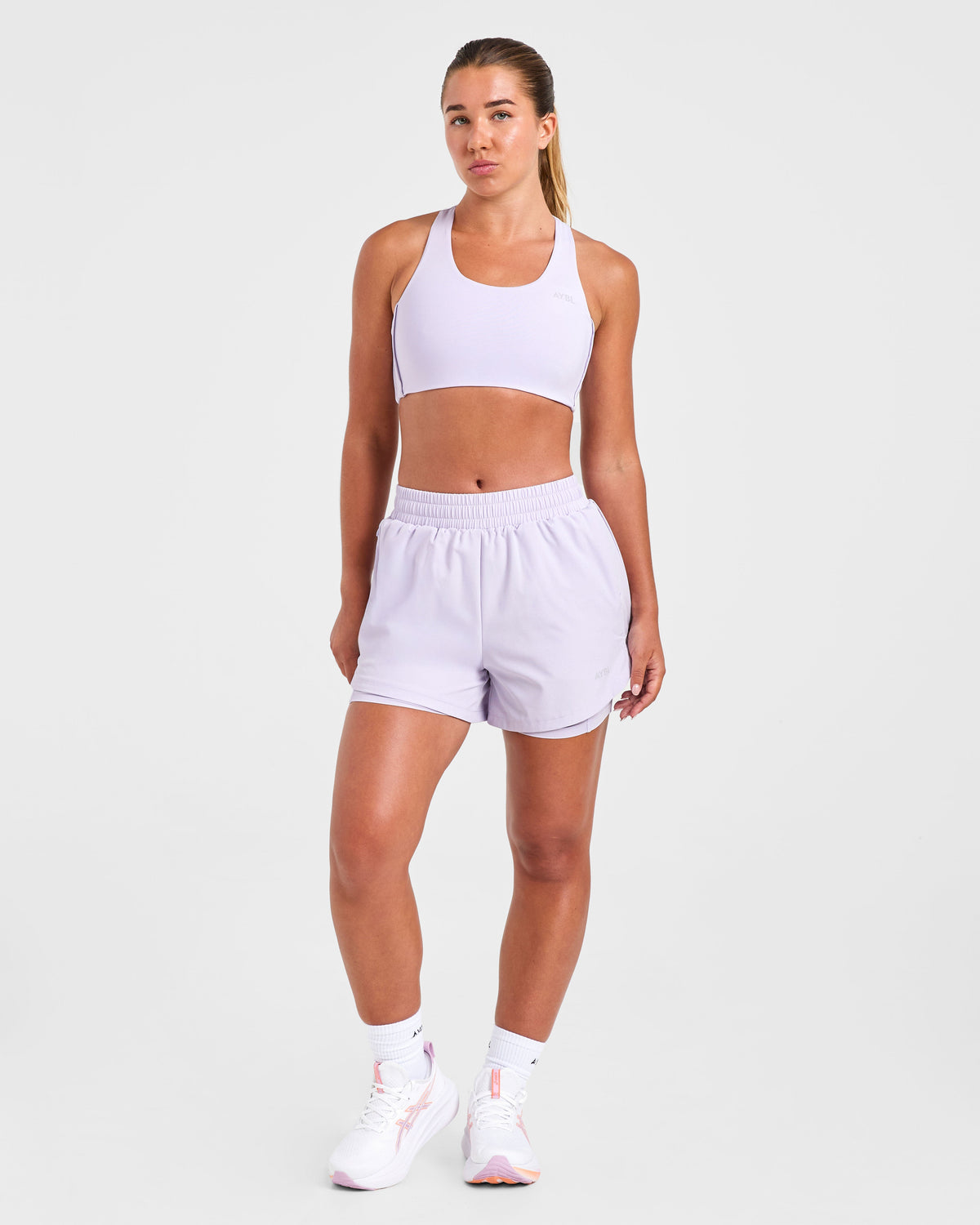 Run Sports Bra - Ice Lilac