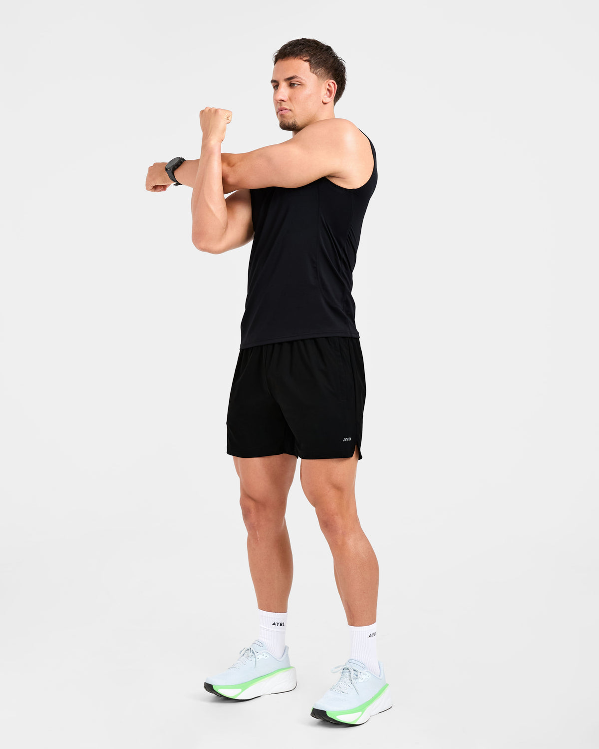 Run 5" Shorts - Noir