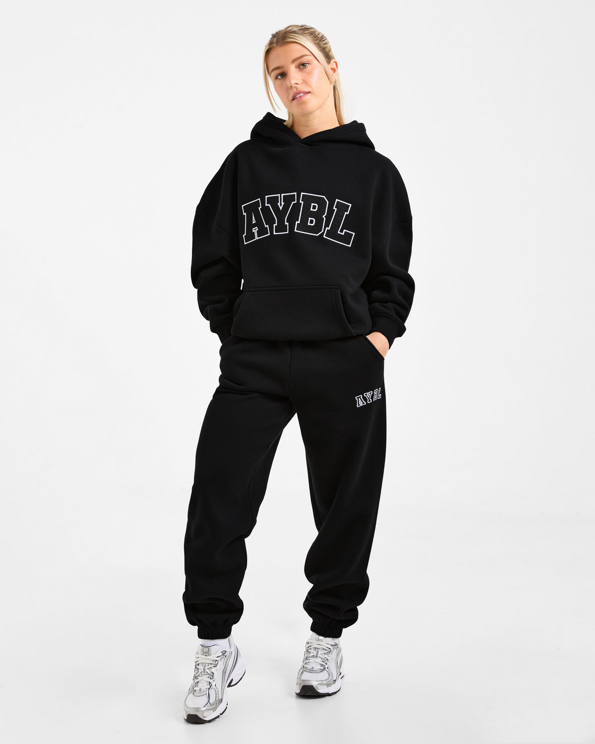 Varsity 2.0 Oversized Joggers - Noir