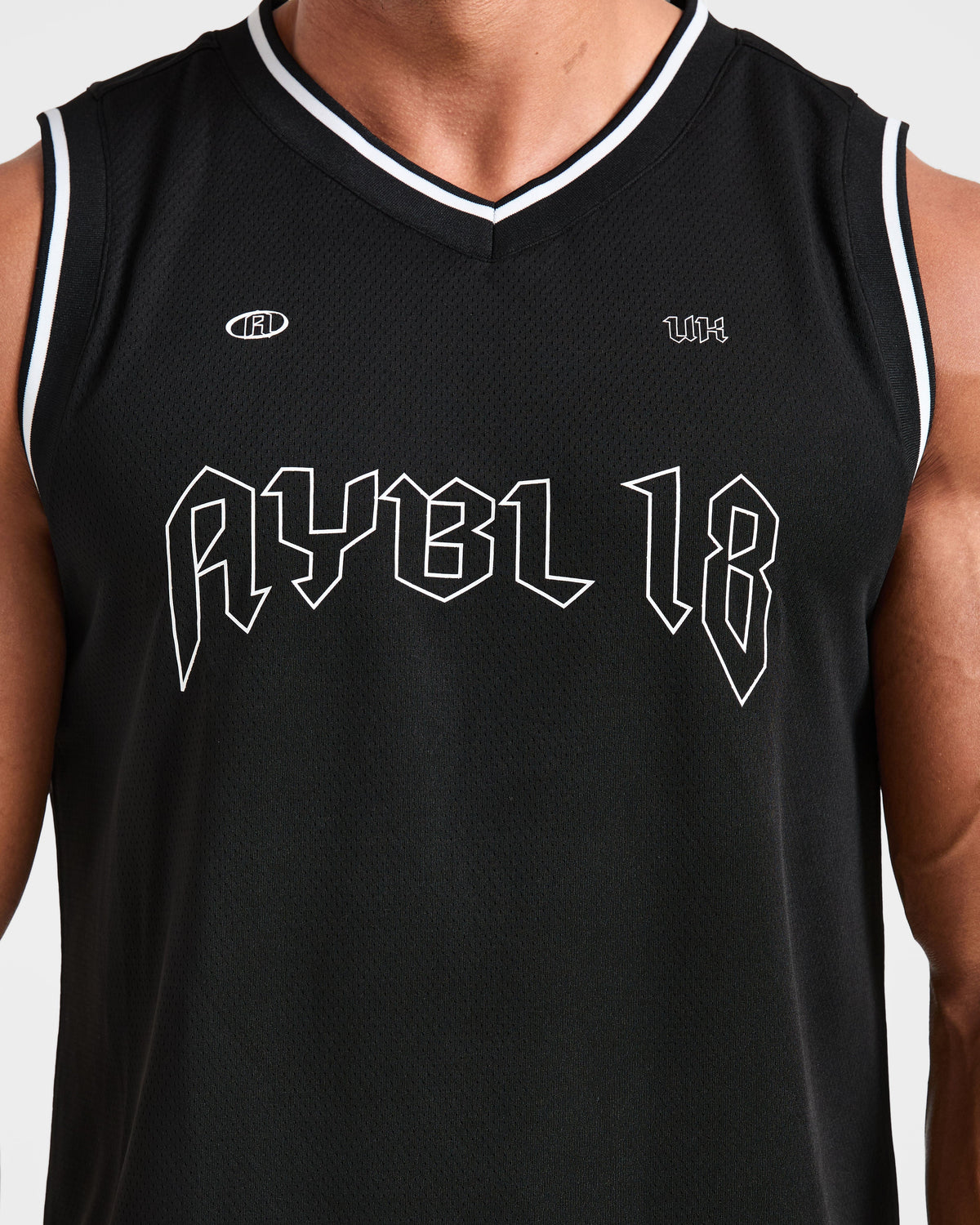 Rebound Stripe Tank - Noir