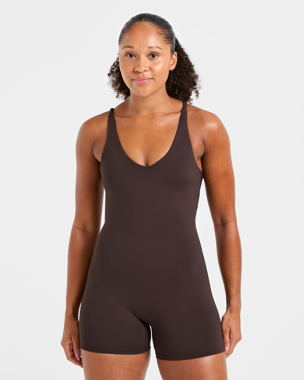 Staple Shorts All In One - Coffee Marron