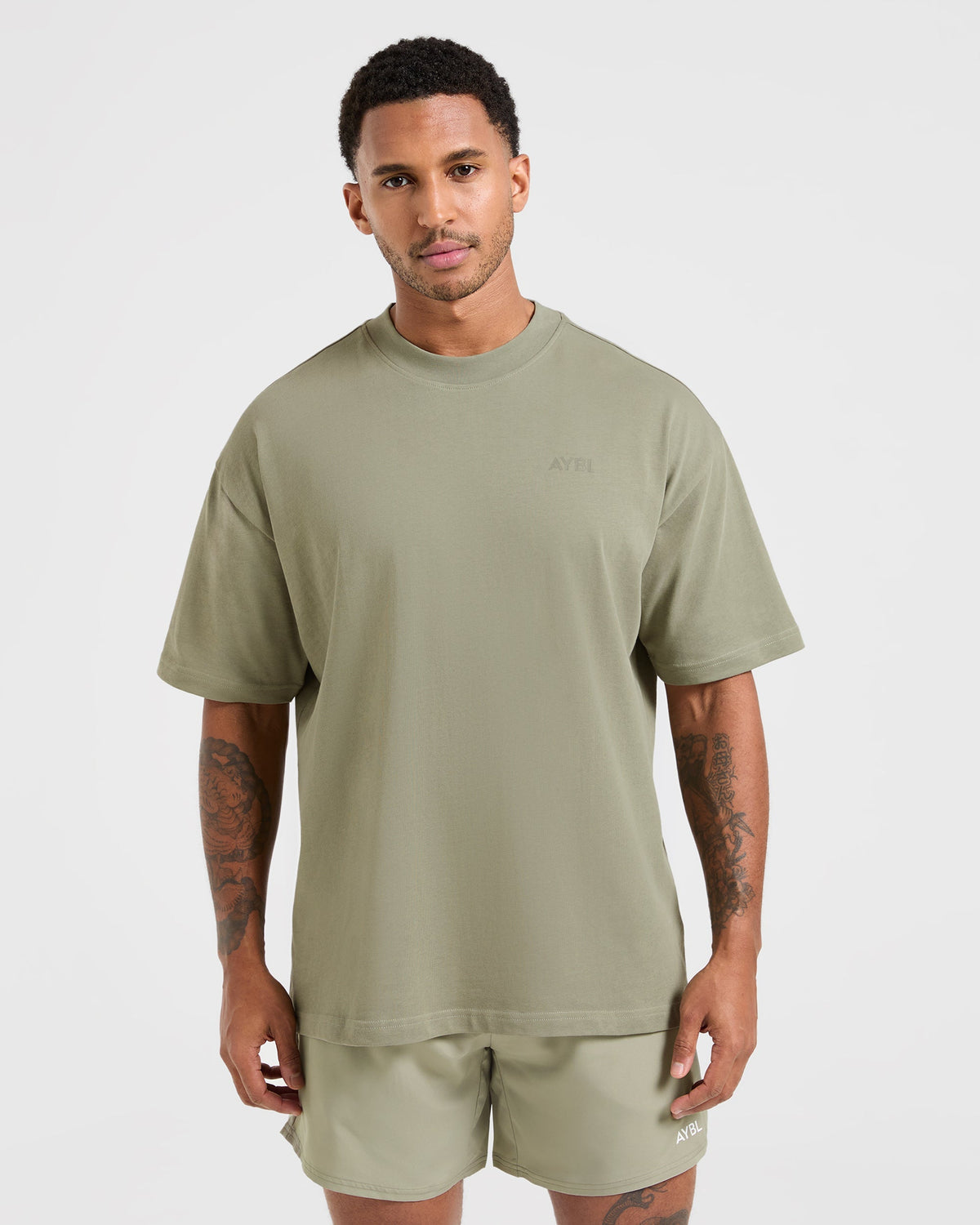 Essential Oversized T Shirt - Desert Olive