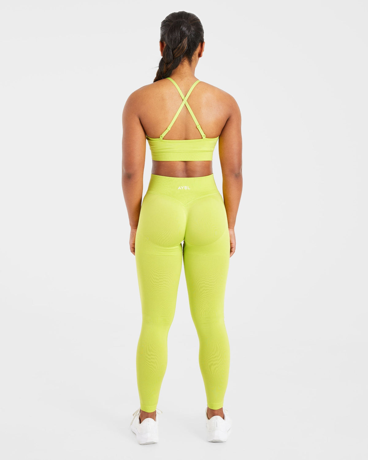 Adapt Seamless Sports Bra - Lime Vert