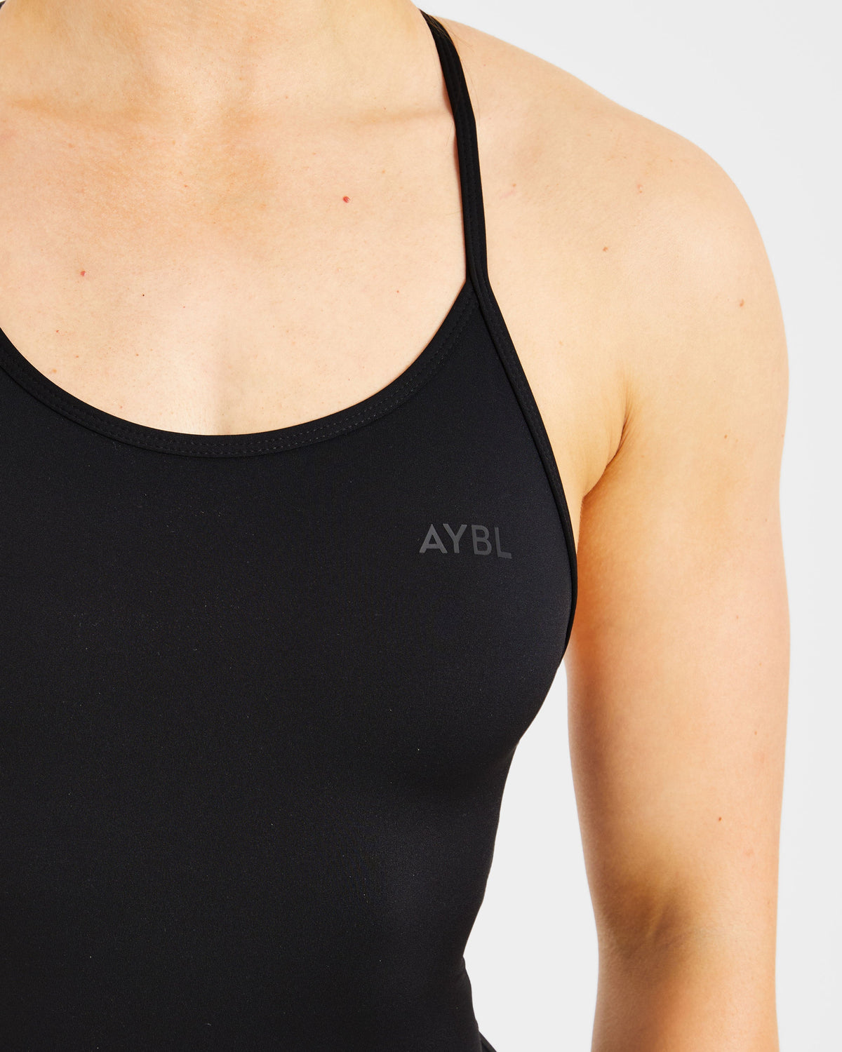 Sculpt Backless Flared All In One - Noir