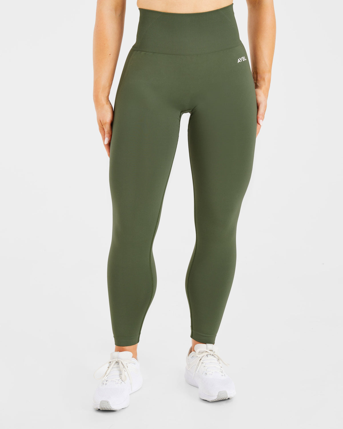 Empower Seamless Leggings - Khaki Vert