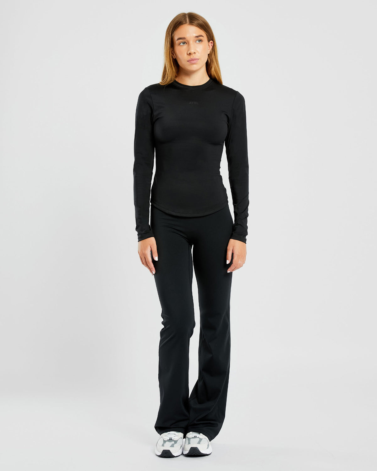 Sculpt Long Sleeve Top - Noir
