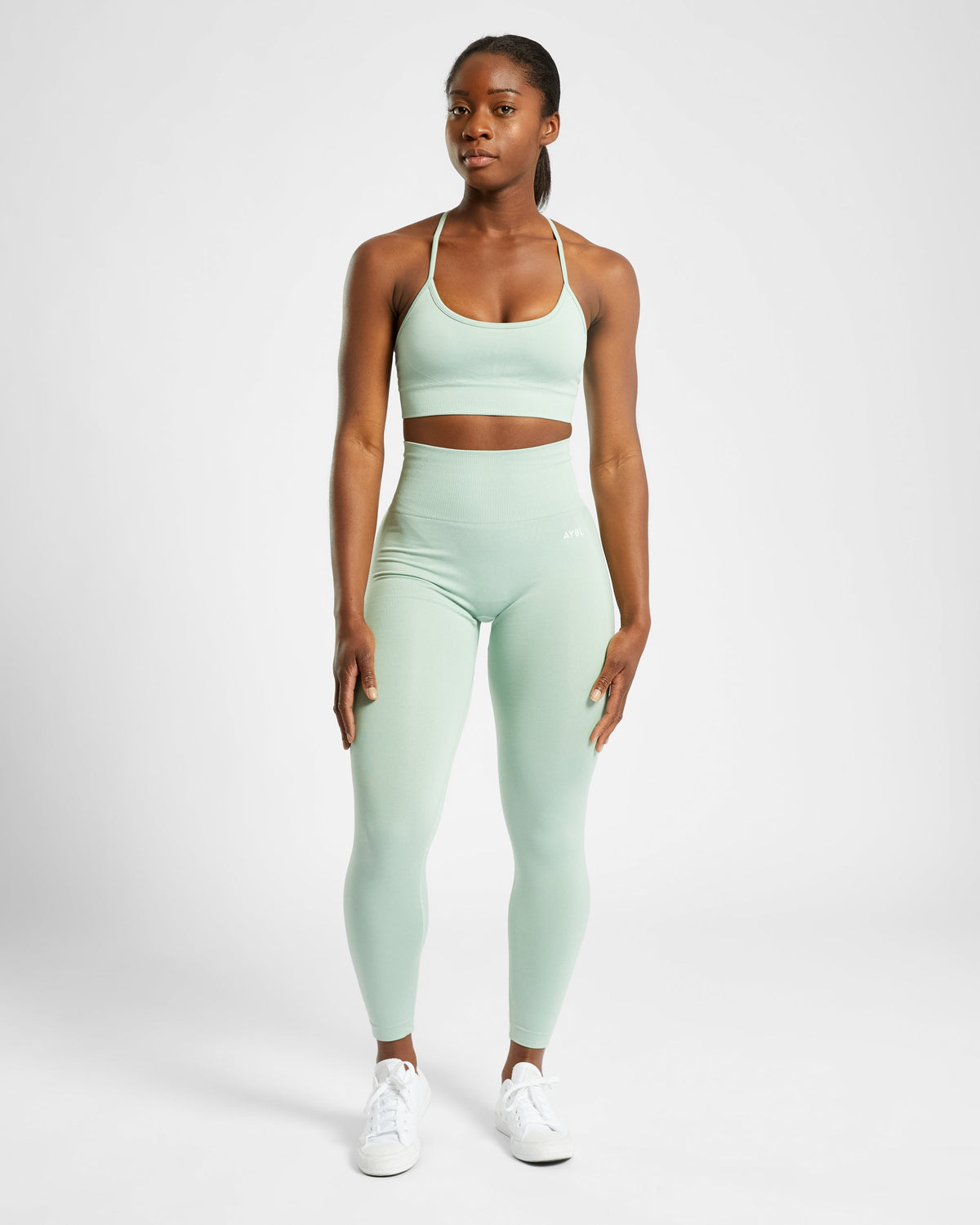 Empower Seamless Leggings - Spring Vert Marl