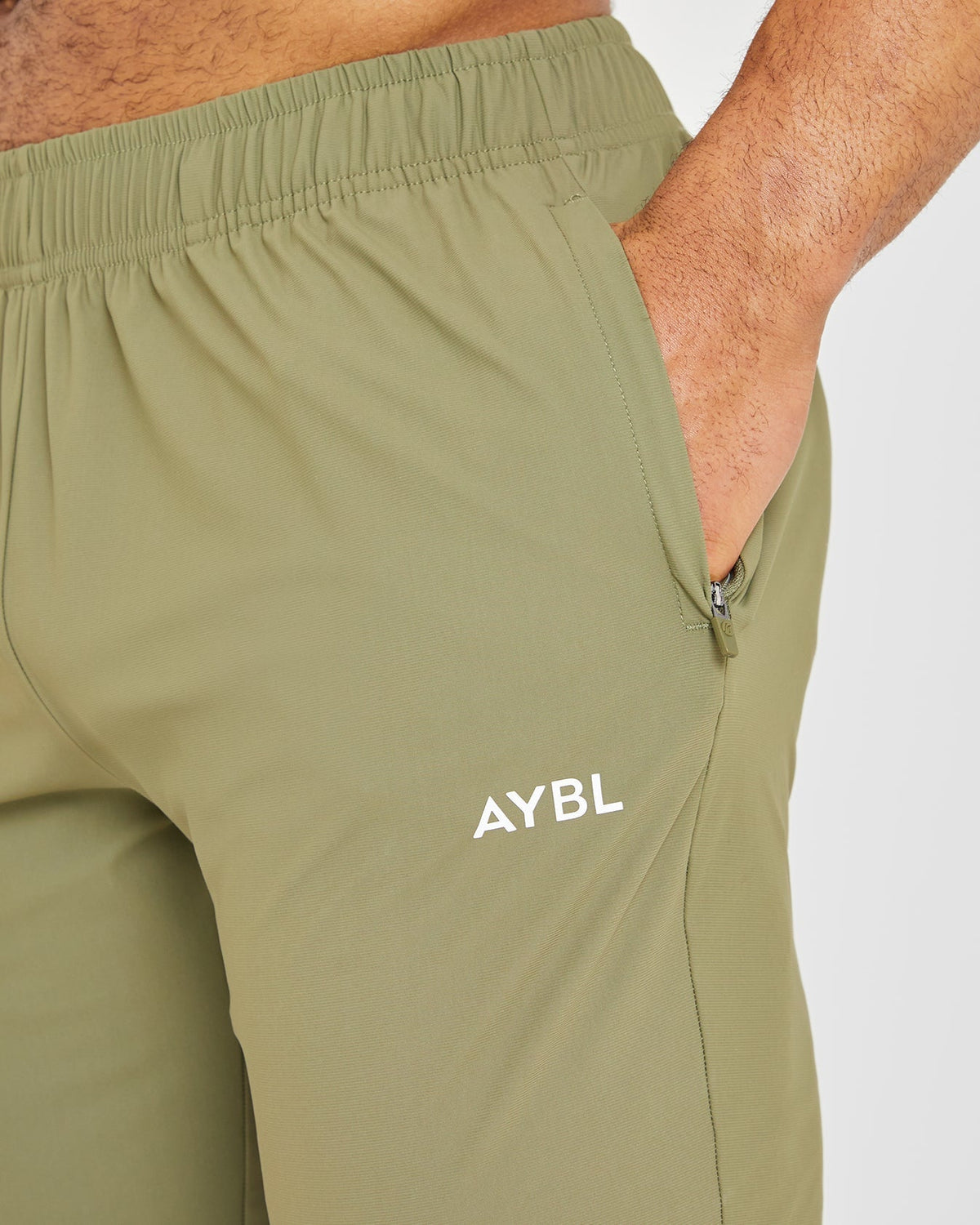 Ascend Zip Joggers - Olive Vert