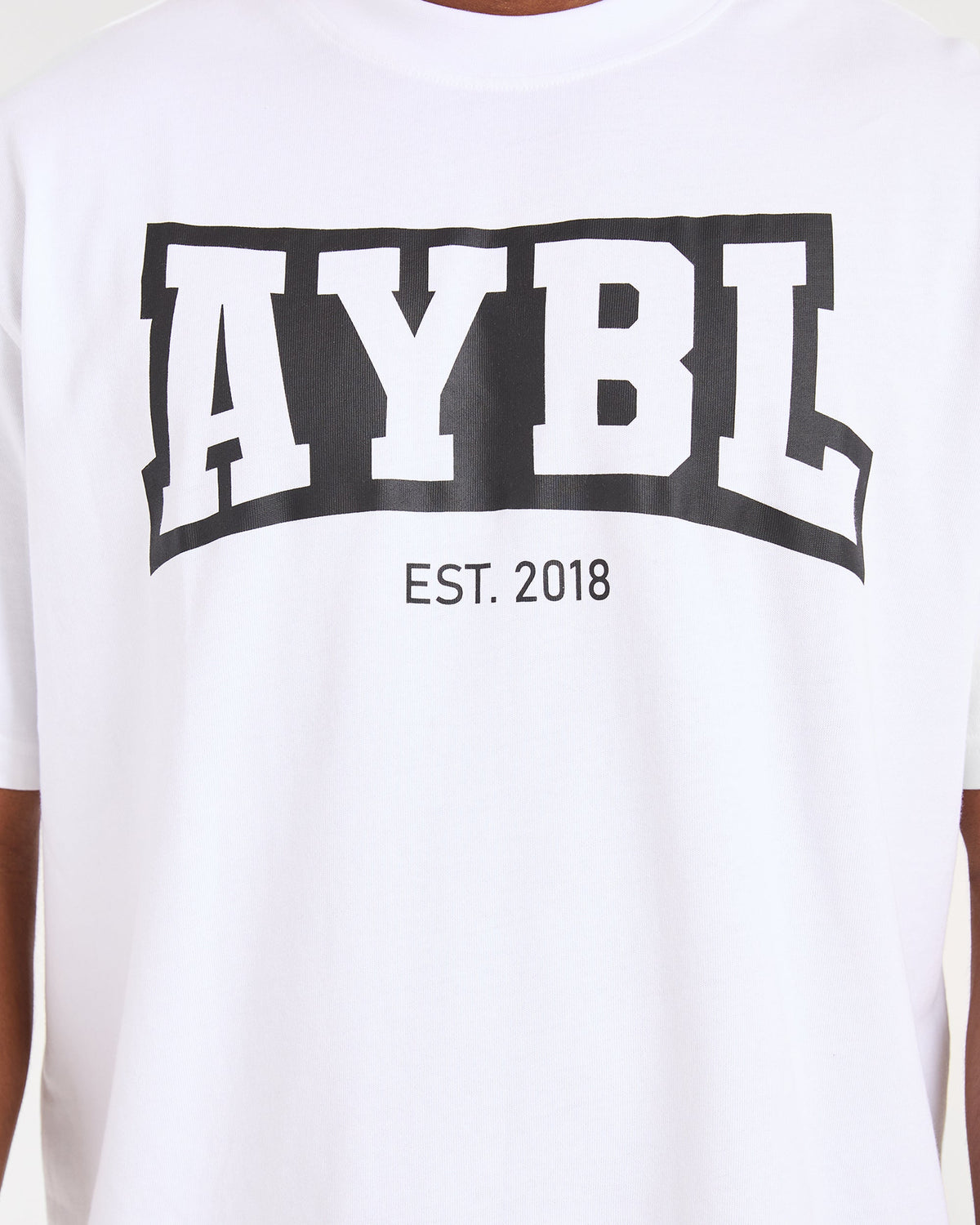 Academy Oversized T Shirt - Blanc