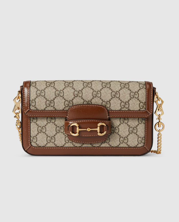 Sac à épaule Gucci Horsebit 1955 petit format