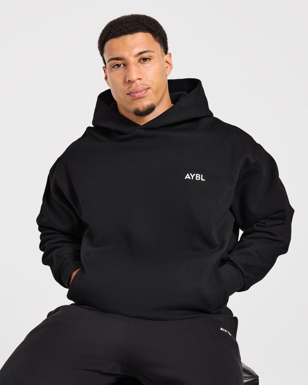 Essential Oversized Hoodie - Noir