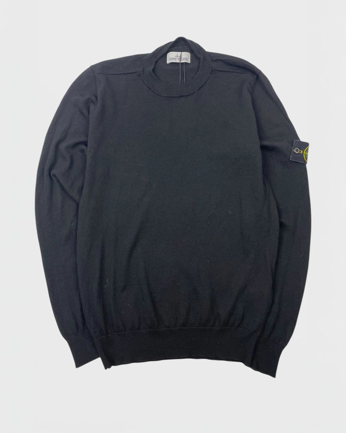 Stone Island pull - Noir (9)