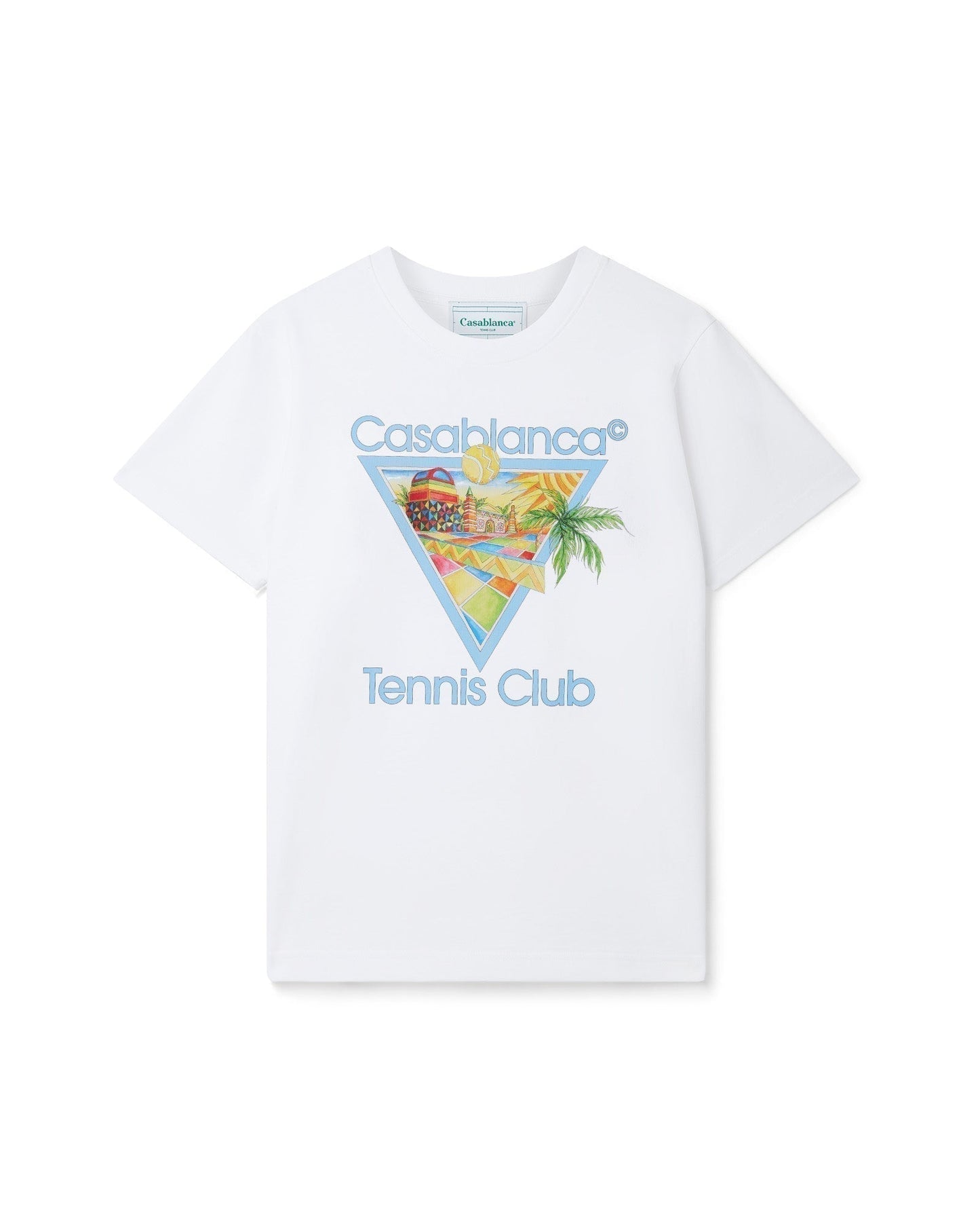 Afro Cubism Tennis Club T-Shirt - casablanca (4)