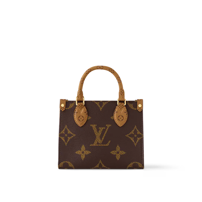 LV - Petit Cabas OnTheGo BB Maron double
