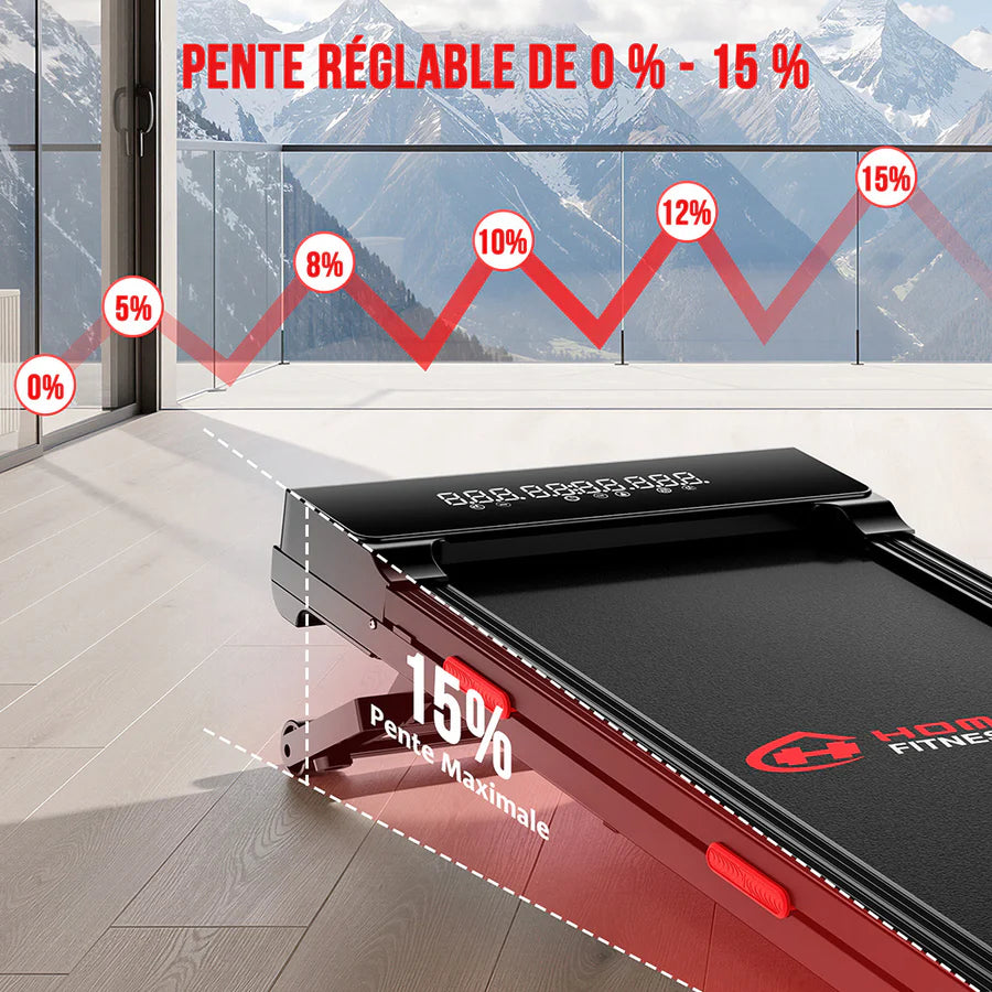 Tapis de Course Y5 0% / 15 % - Inclinaison Automatique